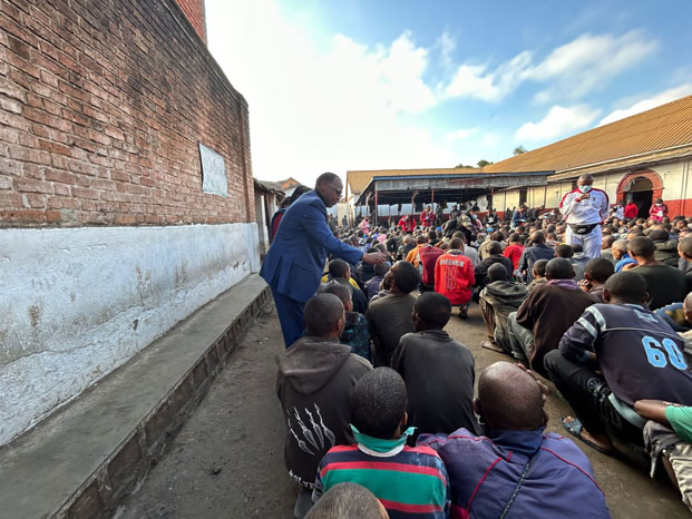  Les 700 détenus d’Antsirabe ont bénéficié des doses de vaccination, la semaine dernière 