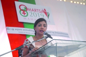 Protection de la femme et des enfants - Virulente plaidoirie de Mialy Rajoelina