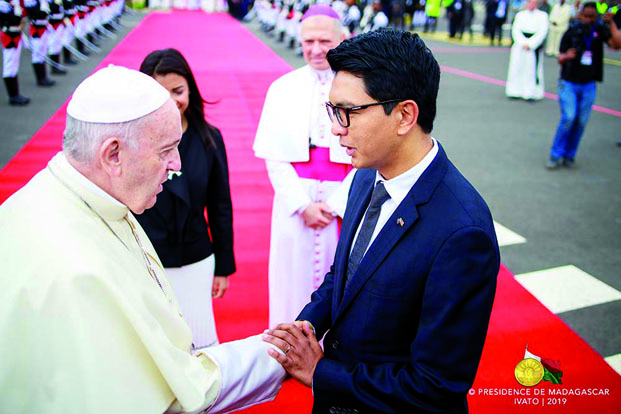 Visite officielle - Andry Rajoelina va rencontrer le pape François 