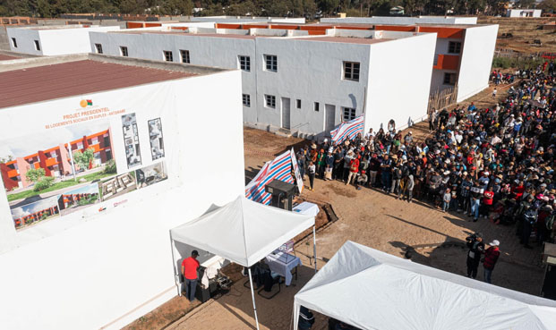 Acquisition de « Trano mora » à Antsirabe - La chance sourit à 78 familles