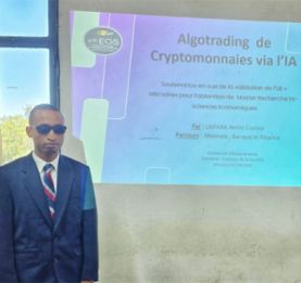 Laifara Yersin Connor - Non-voyant, mais maître de l’algotrading