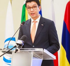 Intégration régionale - Andry Rajoelina plaide pour la libre circulation dans la COI