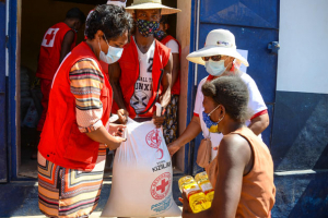 Croix-rouge Malagasy dans le Sud - Assistance alimentaire pour 1200 ménages