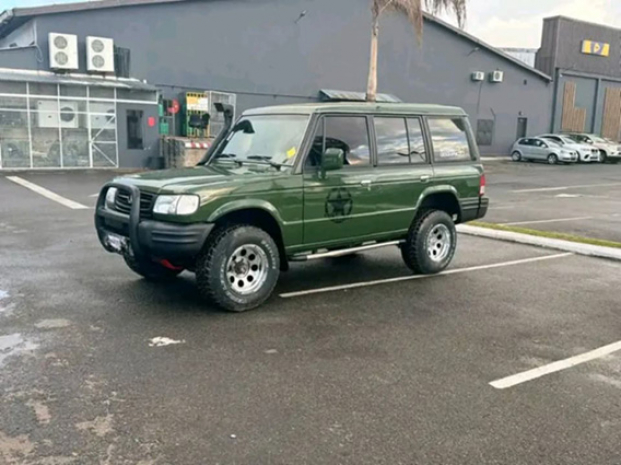 L&#039;un des 4x4 Hyundi Galloper, mais toujours aucune trace de son jumeau...