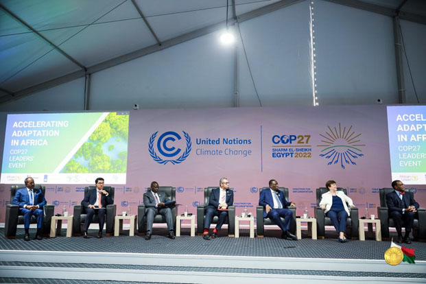 Le Président Rajoelina à la COP 27 - « L’Afrique paie le tribut de l’injustice climatique »