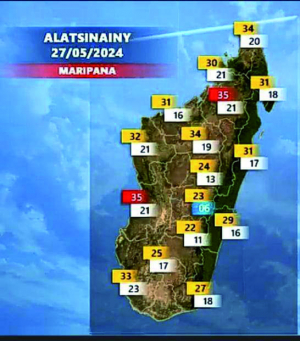 Temps hivernal - Chute de la température jusqu’à 6° C à Antsirabe 