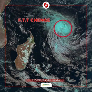 Tempête tropicale Chenge - Pluies intenses attendues au Nord du pays 
