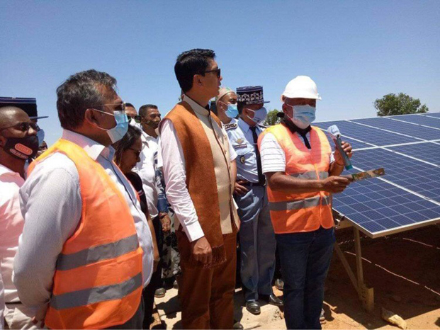 Hybridation des ressources énergétiques - La centrale solaire-thermique d’Antsohihy inaugurée par le Président de République