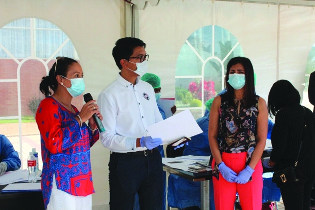 Croisade contre la pandémie - Andry et Mialy Rajoelina sur le terrain