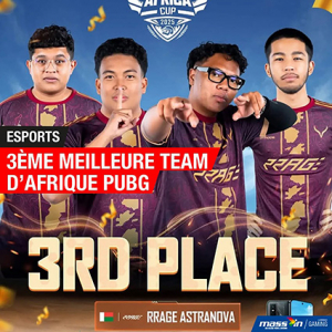 Esports– PUBG Mobile Africa Cup 2025 - RRage Astranova hisse Madagascar sur le podium africain