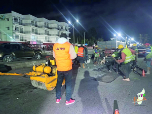 Réfection des routes - Antananarivo remet une couche de goudron pour la SADC