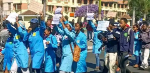 Education - Des élèves se joignent à la cause des enseignants