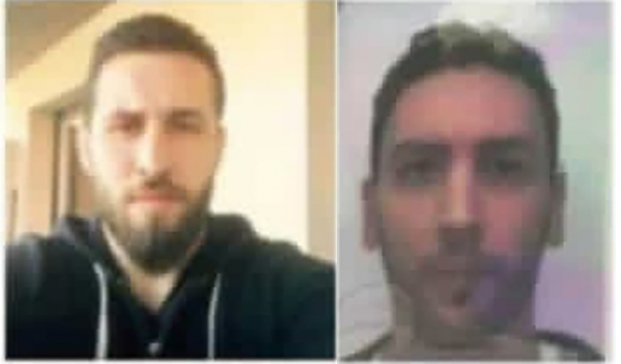 Les photos des deux fugitifs français désormais frappés d&#039;un avis de recherche