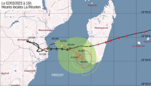 Cyclone Freddy - Un retour envisageable sur les côtes malagasy