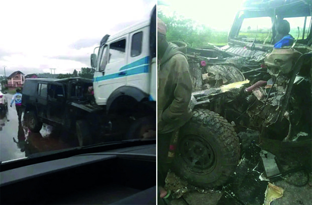 S&eacute;rie d'accidents sur les Rn2 et Rn7 -&nbsp;Des collisions de camions et de 4x4 font 2 morts