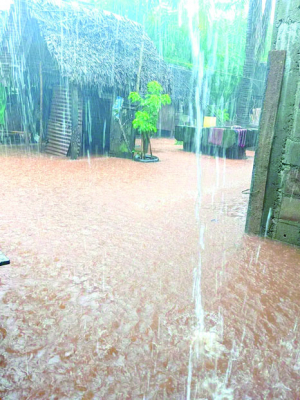 Forte tempête tropicale Alvaro - 3.120 hectares de rizières inondées !