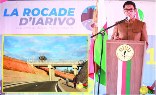Rocade d’ « Iarivo » - Le Président Rajoelina inaugure un projet initié en 2009