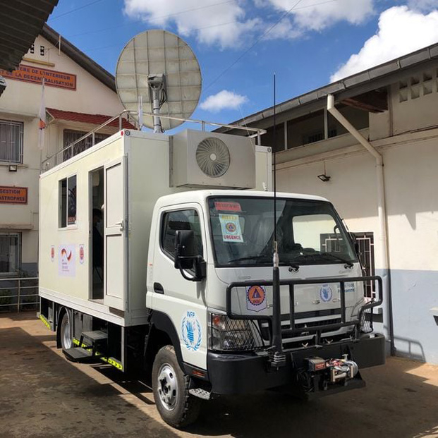 Prévention des catastrophes - Le BNGRC doté d’un camion de télécommunication