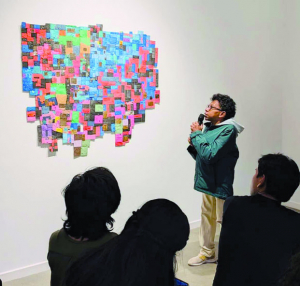 Exposition - Andri Marcel présente une pratique de la mosaïque à partir de matériaux recyclés