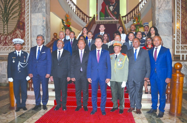 Président Andry Rajoelina aux membres du Gouvernement  - 