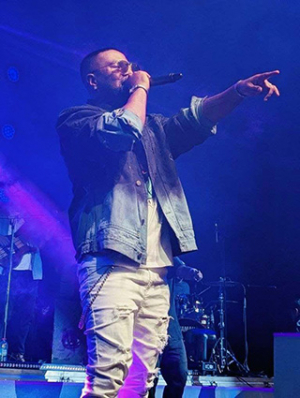 Le chanteur Marion était l’un des invités le plus attendu lors du concert « Génération 2000’s » 
