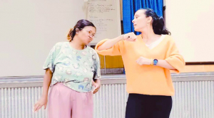 Compagnie Miangaly - Les membres en stage à La Réunion pour renforcer l&#039;improvisation théâtrale                                                        