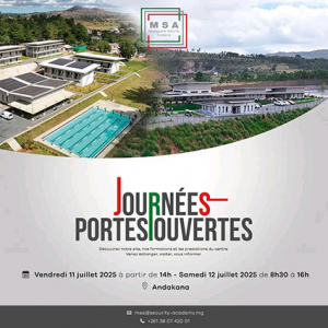 « Madagascar Security Academy » - Deux journées immersives ouvertes au grand public