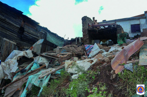 Fortes pr&eacute;cipitations &agrave; Antananarivo -&nbsp;Sept maisons d&eacute;truites &agrave; Manjakamiadana, 72 personnes sans abri