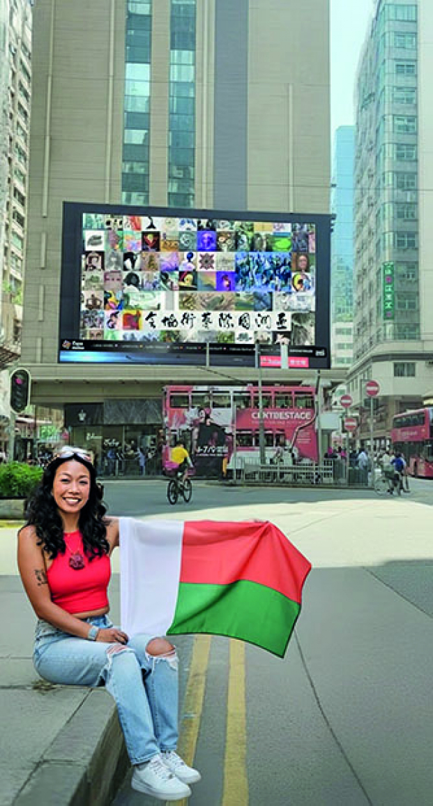 Photographie -&nbsp;L&rsquo;&oelig;uvre &laquo; Zaza Gasy &raquo; de Chouppiii &agrave; l&rsquo;honneur &agrave; Rome&nbsp;