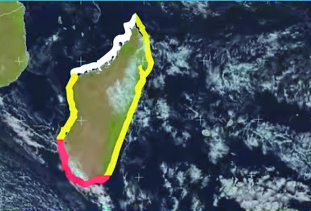 Vagues intenses - Alerte rouge dans le Sud de Madagascar                                                               