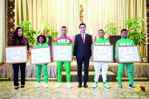 Compétitions africaines - La République malagasy récompense ses champions d'Afrique
