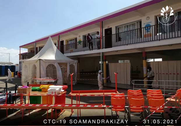 Baisse des cas de Covid-19 à Antananarivo - Fermeture effective des CTC Soamandrakizay et Ankorondrano