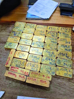Affaire des 73,5kg d’or - Les présumés trafiquants restent en prison