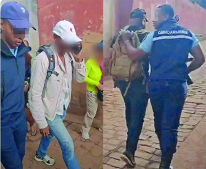 L’un des militaires interpellés après le simulacre de perquisition