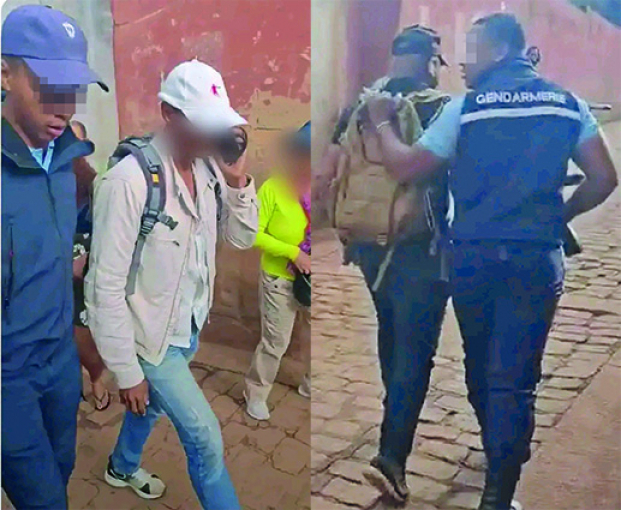 L’un des militaires interpellés après le simulacre de perquisition