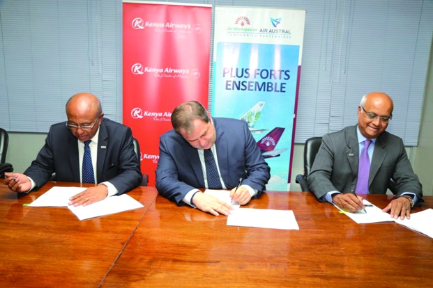 Partenariat privilégié - Kenya Airways rejoint l’équipe Air Madagascar-Air Austral