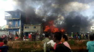 Incendie à Anosipatrana - 33 maisons partirent en flammes