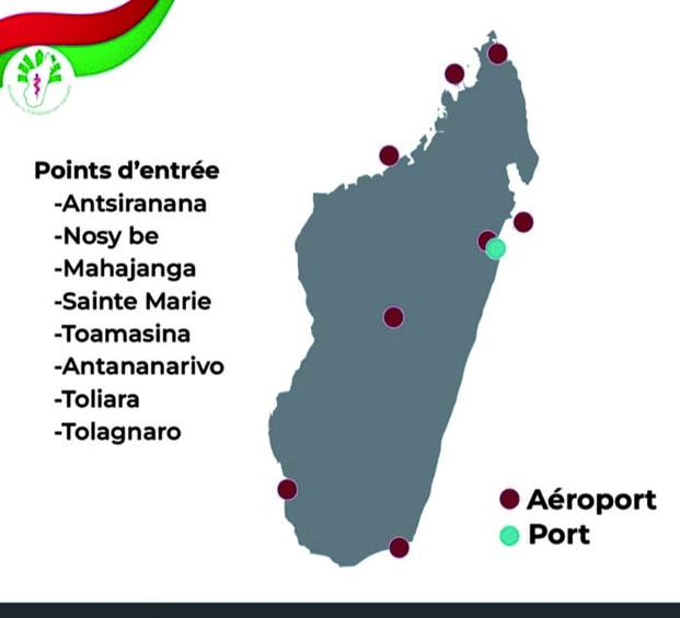 Variole du singe - Des mesures préventives dans les ports et aéroports malagasy