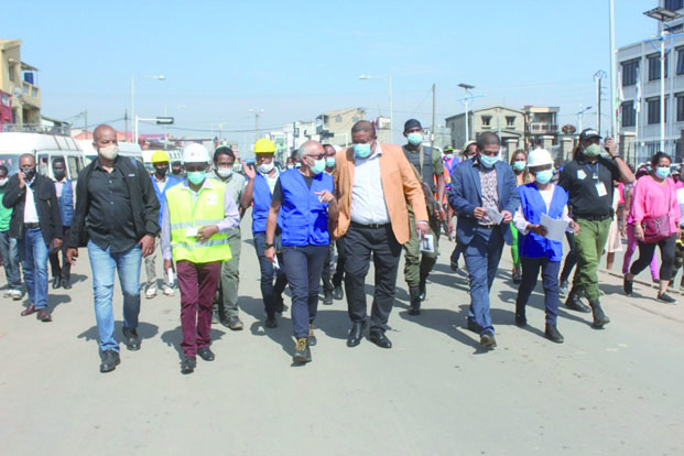 Réfection des routes à Antananarivo - Les travaux s’accélèrent…