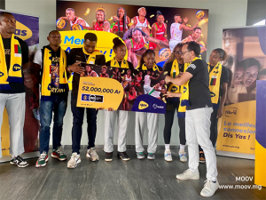 FIBA 3x3 Africa Cup - Les Ankoay récompensés par un partenaire fidèle