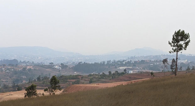 Pollution de l’air - Antananarivo entourée de feux