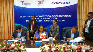 Corsair, le ministère et l’Office national du tourisme main dans la main