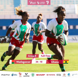 Rugby à 7 - Les ladies terminent cinquième à la qualification des J.O 2024