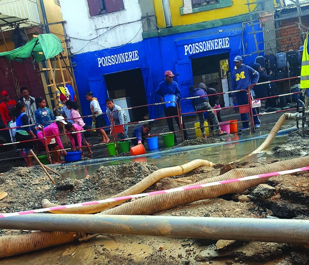 Coupure d’eau à Antananarivo - Des alternatives temporaires adoptées