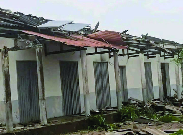 Dégâts laissés par le cyclone Batsirai - Le CHRD de Mananjary reste inopérationnel
