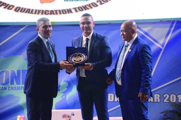 Haltérophilie- Championnat d&#039;Afrique zone III - Tinoka Roberto salue la performance des athlètes malagasy
