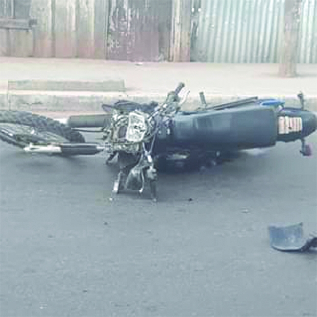 Choc mortel à Ivato - Un couple mixte en moto se tue