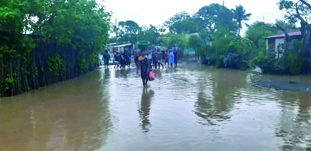Fortes pluies - 2.458 personnes sinistrées dans 8 Régions