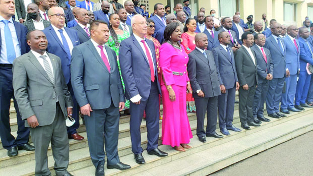 Parlement panafricain - Le président du Sénat en visite au Kinshasa
