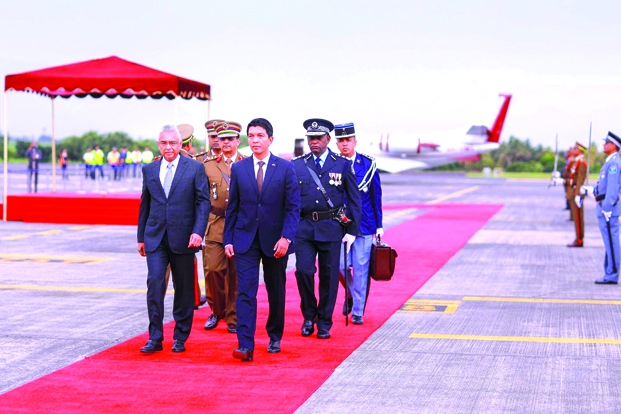 Ile Maurice - Visite diplomatique et économique du Président Andry Rajoelina